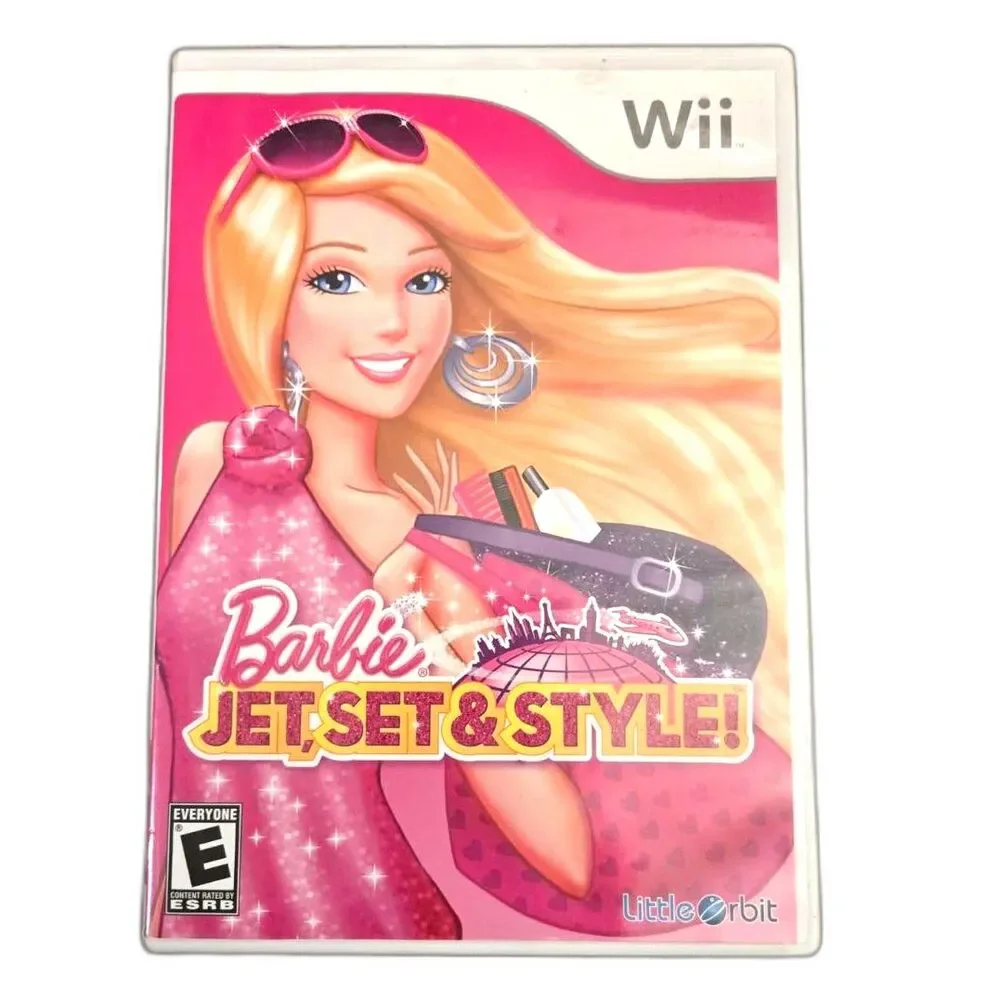 Barbie: Jet, Set & Style! Nintendo Wii (CIB w/ Manual)